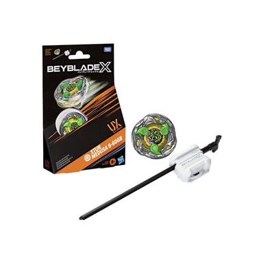 Trompo Beyblade X Stun Medusa 9-60GB UX Endurance naranja con lanzador BEYBLADE
