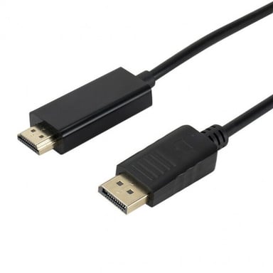 DCU Advance Tecnologic 30501701 adaptador de cable de vídeo 1 m DisplayPort HDMI tipo A (Estándar) Negro