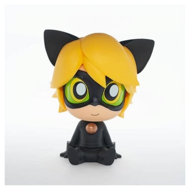 Salvadanaio Chibi Chat Noir Miraculous - Design Unico e Pratico