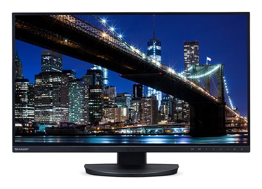Sharp MultiSync 60006064 pantalla para PC 68,6 cm (27'') 3840 x 2160 Pixeles 4K Ultra HD LCD Negro
