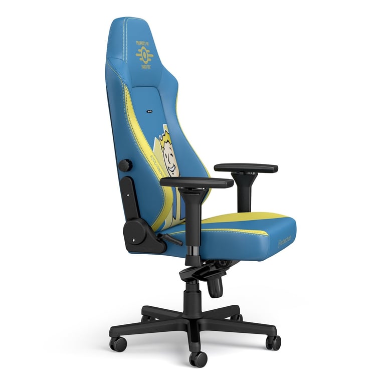 noblechairs NBL HRO PU FVT Siège pour jeu vidéo Siège de jeu sur PC Siège rembourré Jaune Neuf - vue 3