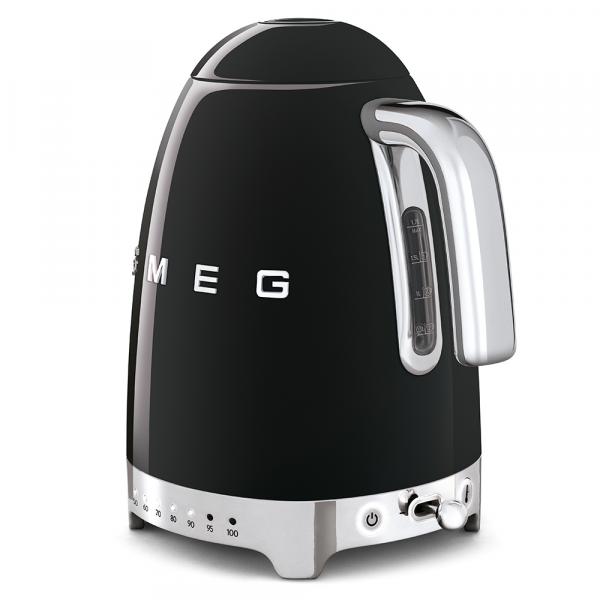 Bouilloire Smeg style années 50 noire klf04bleu - Excellent état
