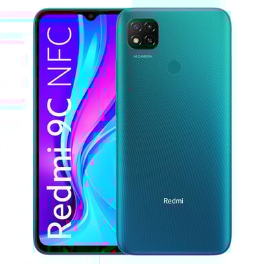 Redmi 9C NFC 64 Go, Vert, débloqué