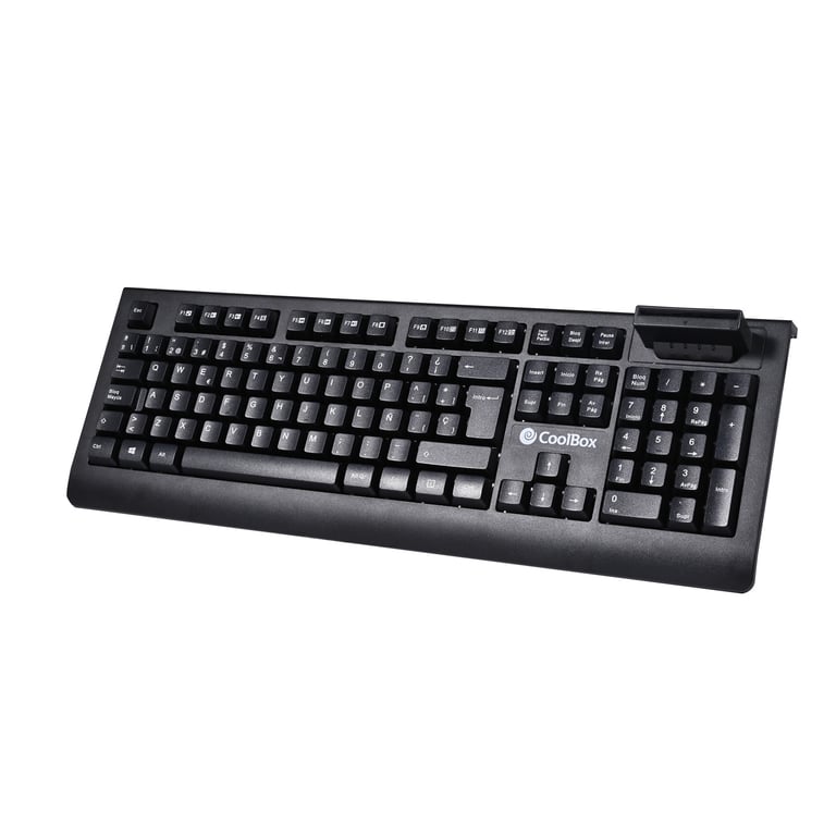 CoolBox COO TEC04DNI clavier Bureau USB QWERTY Espagnole Neuf - vue 2