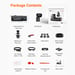 Dashcam VANTRUE N4 Pro S 4K Triple Canal con GPS, Visión Nocturna IR, Vigilancia 24h, Wi-Fi 5GHz y LTE Opcional