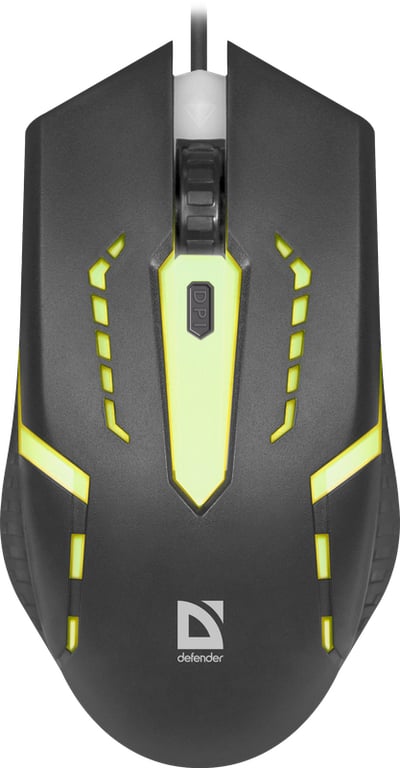 Souris Gaming Defender FLASH MB-600L – Optique 1200 DPI 4 Boutons - vue 2