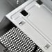 Silverstone Fortress FTZ01 Escritorio Plata