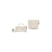 Boîtier protecteur FUJIFILM Instax SQ1 deux-pièces cuir synthétique Blanc craie