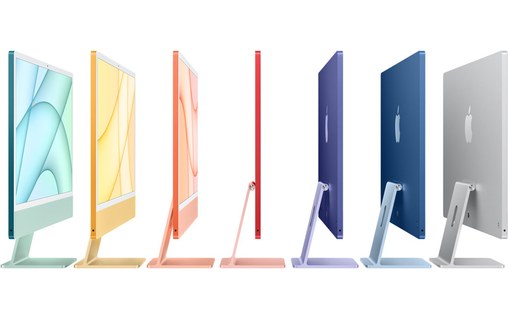 iMac 24 Apple M1 2021 3 2 Ghz SSD 8 Go Apple GPU 8 QWERTY Spanish - vue 2