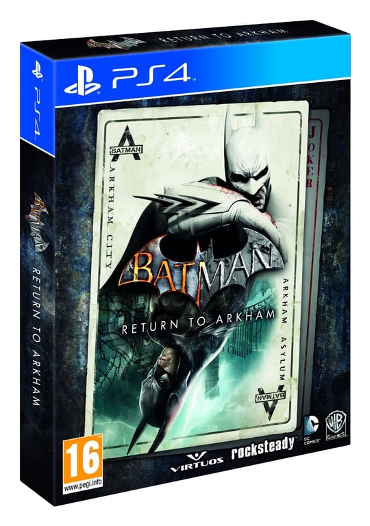 Warner Bros Batman: Return to Arkham, PS4 Standard Anglais, Italien PlayStation 4 - Neuf