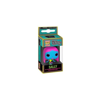 Figurine Funko Pop Keychain Disney The Nightmare Before Christmas Sally Black Light