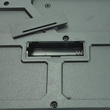 MCL ACK-301W/N teclado Universal RF inalámbrico AZERTY Francés Negro