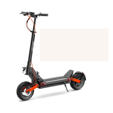 Scooter elettrico JOYOR S5-Z con luce lampeggiante - Motore 600W Batteria 48V13AH Autonomia 45KM Freni a disco - Nero