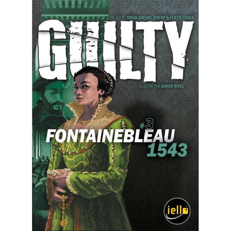 Jeu d'enquête Iello Guilty Fontainebleau 1543 - vue 2
