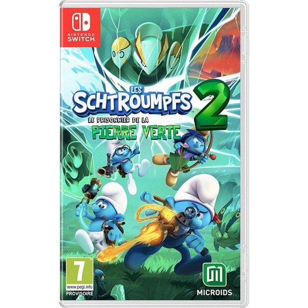 Les Schtroumpfs 2 Le Prisonnier de la Pierre Verte (SWITCH) - Neuf