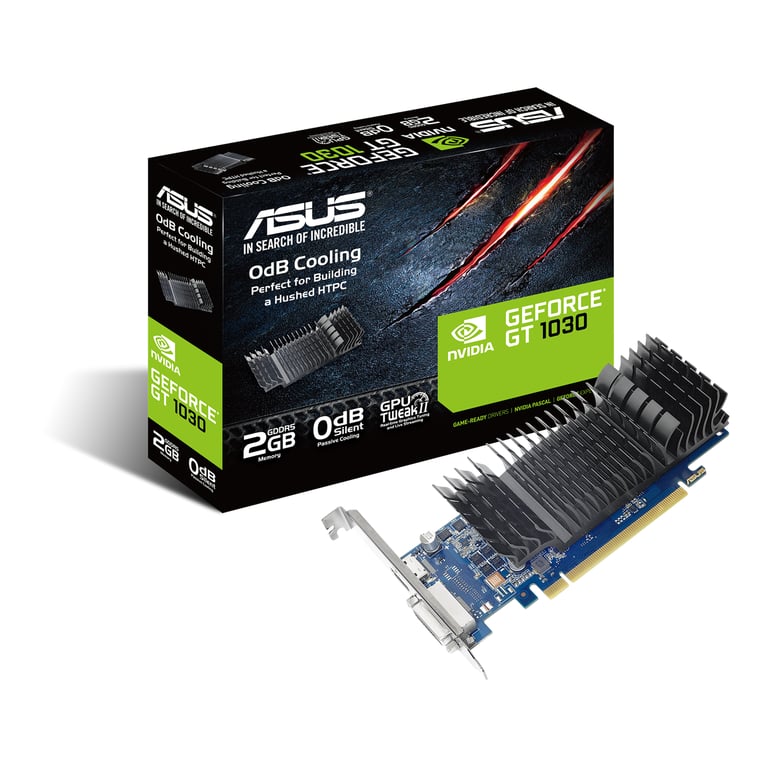 Asus Carte graphique GeForce® GT 1030 0dB Silent 2 Go GDDR5 - vue 6