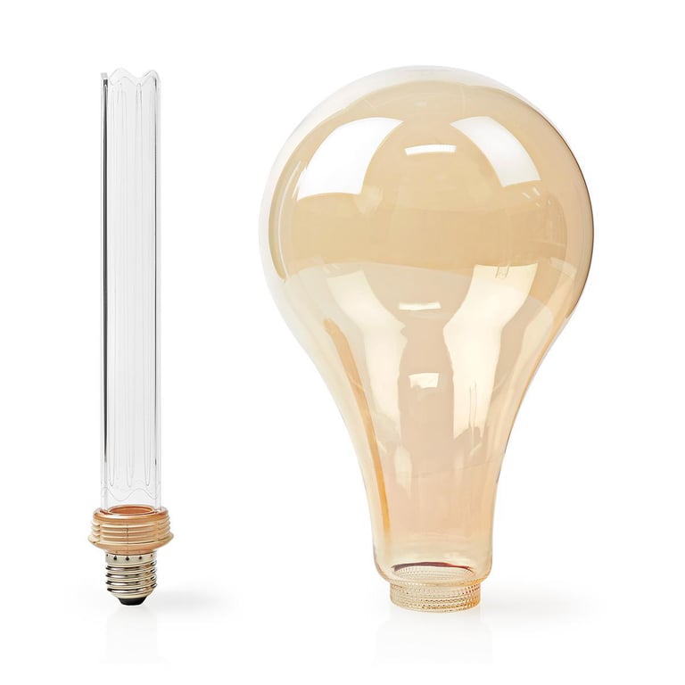 Ampoule LED à Filament E27 120lm Dimmable Format PS165 Rétro Dorée Neuf - vue 10