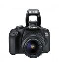 Canon EOS 2000D + Kit fotocamera reflex EF-S 18-55 mm f/3,5-5,6 III 24,1 MP CMOS 6000 x 4000 pixel Nero
