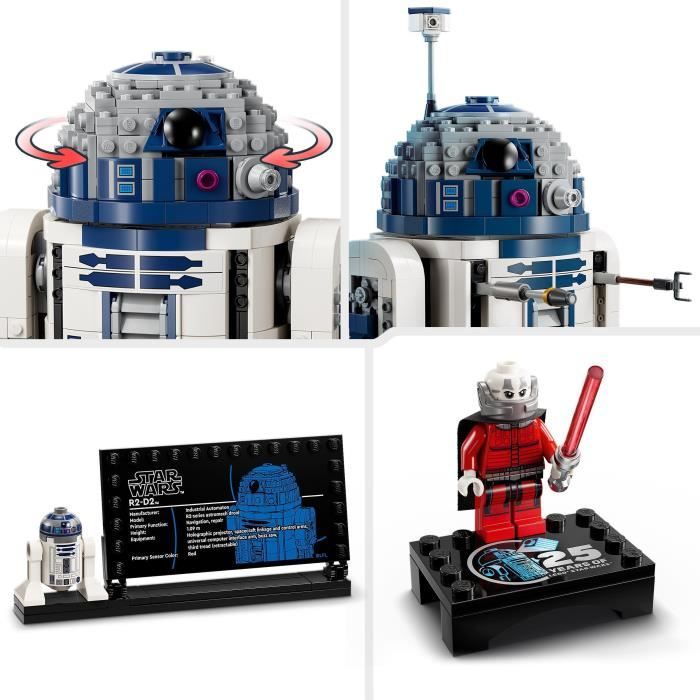 Construisez le célèbre R2-D2 LEGO Star Wars - Set 75379 - Neuf