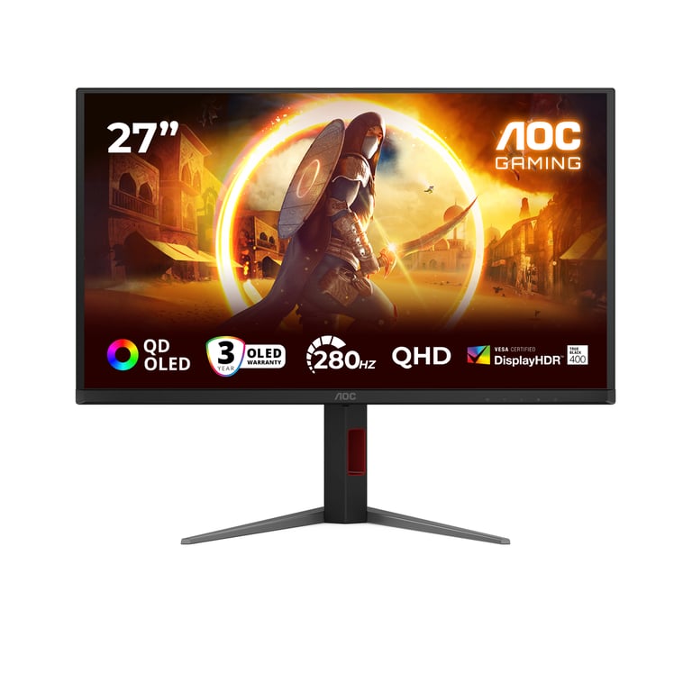 AOC G4 Q27G4ZD écran plat de PC 68 6 cm 27 2560 x 1440 pixels Quad HD QD OLED Neuf