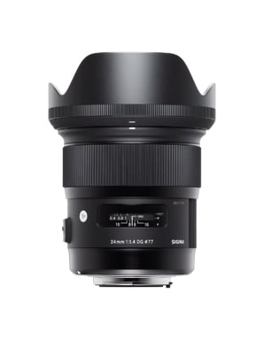 Sigma 24mm f/1.4 DG HSM Art MILC Objetivo ancho Negro