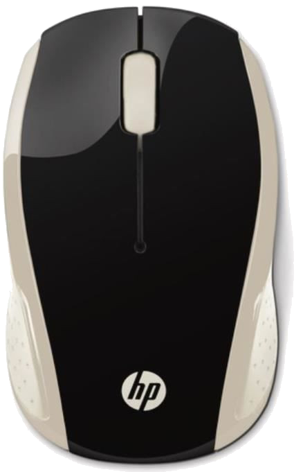 HP 200 - Souris sans fil - Silk Gold