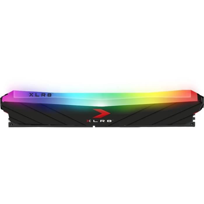 Mémoire RAM - PNY - XLR8 Gaming EPIC-X RGB DIMM DDR4 3600MHz 1X8GB -  (MD8GD4360018XRGB)