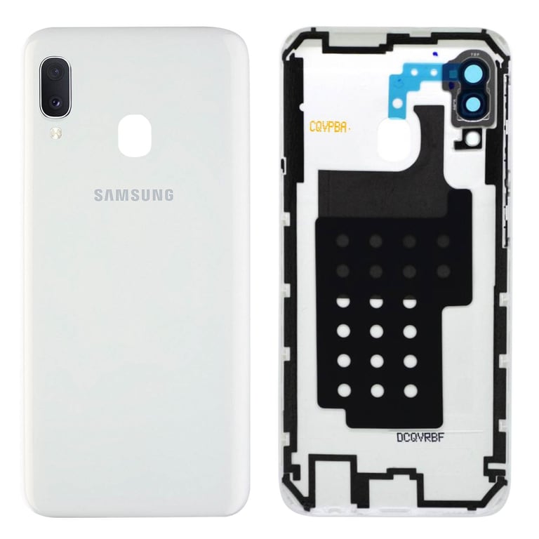 Cache batterie Samsung Galaxy A20e Façade arrière Original Samsung Neuf - vue 7
