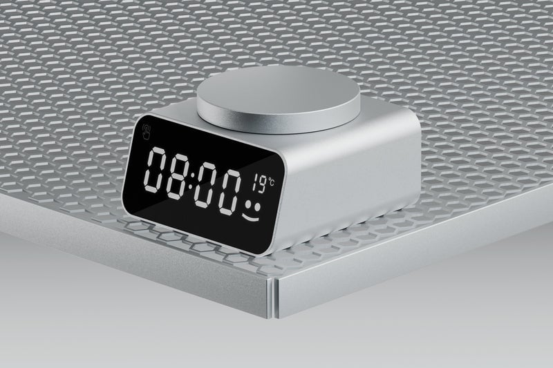 XOOPAR Réveil Bluetooth REDDI Aluminium Neuf - vue 6