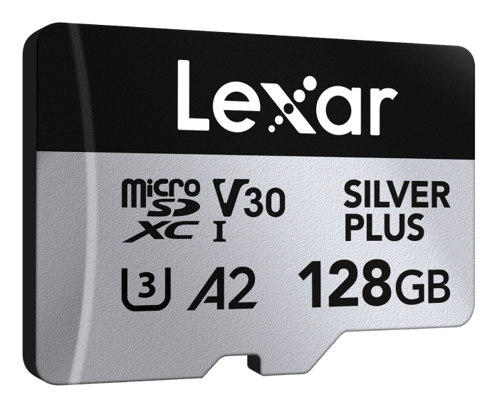 Lexar Professional SILVER PLUS 128 Go MicroSDXC UHS-I Classe 3 - Neuf