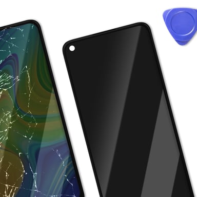 Écran pour Xiaomi Redmi Note 9 LCD + Vitre Tactile + Châssis Gris
