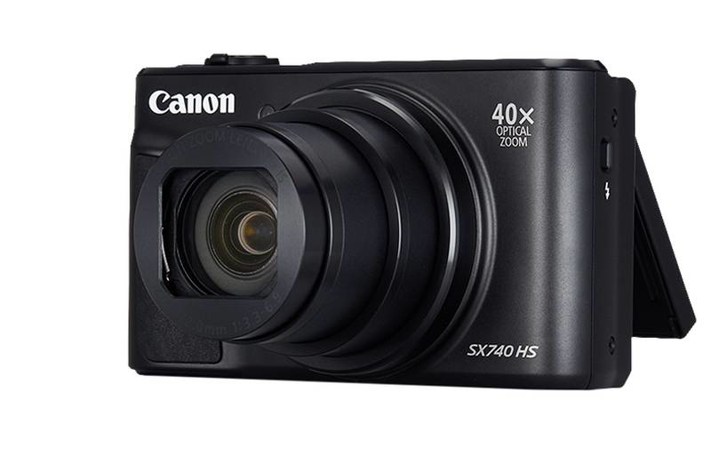 Appareil-photo compact Canon PowerShot SX740 HS 20,3 MP CMOS 5184 x 3888  pixels, Noir - Canon