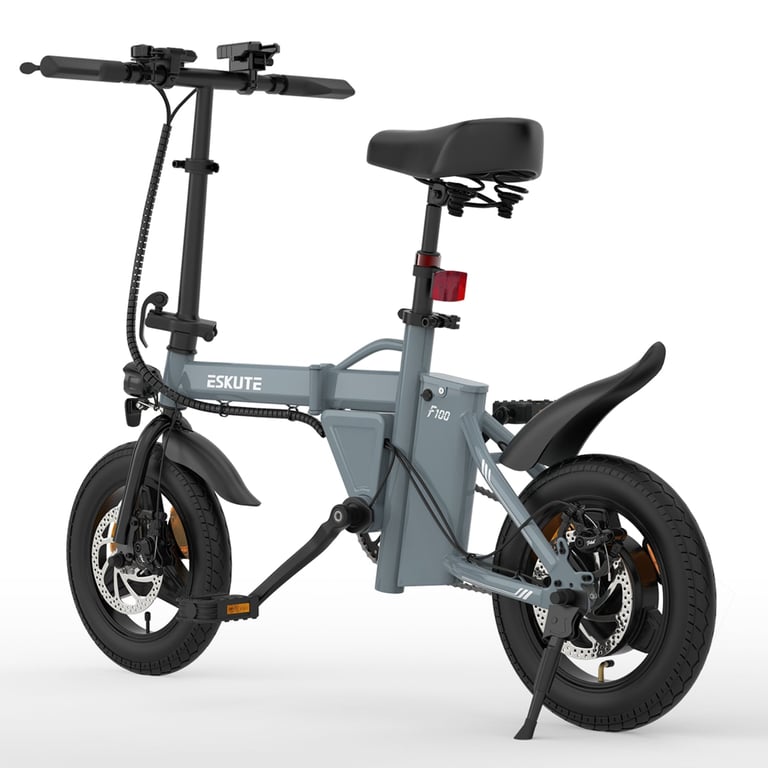 Vélo Électrique ESKUTE F100 – 250W Moteur Batterie 36V9AH Freins à Disque Mécaniques - vue 2