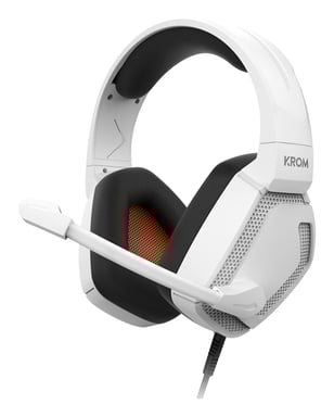 Krom Kopa Pro Casco con fascia a filo Play Bianco
