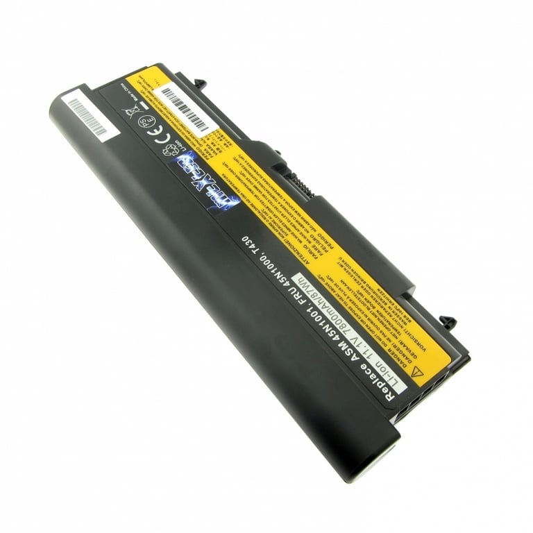 Battery LiIon, 11.1V, 7800mAh for LENOVO ThinkPad T530 (2393), High Capacity Battery