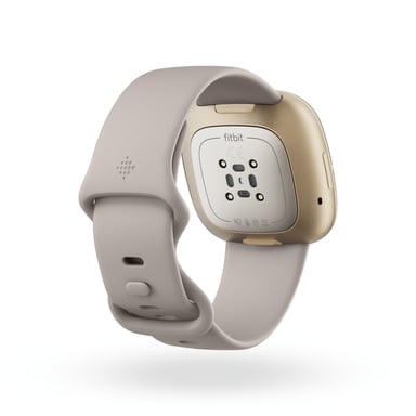 FITBIT Sense - Reloj conectado - Lunar White