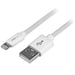 StarTech.com Cavo Apple da Lightning a USB per iPhone, iPod, iPad - 2 m bianco