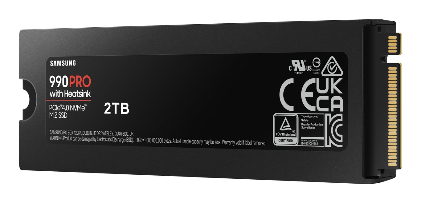 Disque dur SSD interne 990 Pro avec dissipateur - vue 9