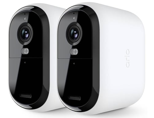 Arlo Essential XL Caméra de sécurité extérieure, pack de 2