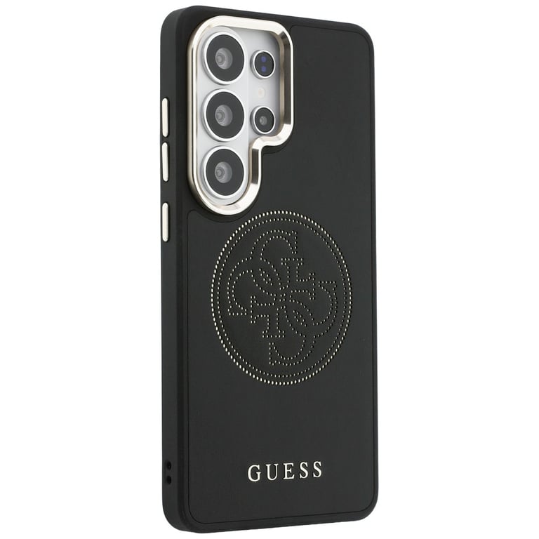 Guess Étui Perforated Logo MagSafe pour Samsung Galaxy S26 Ultra Noir - vue 3