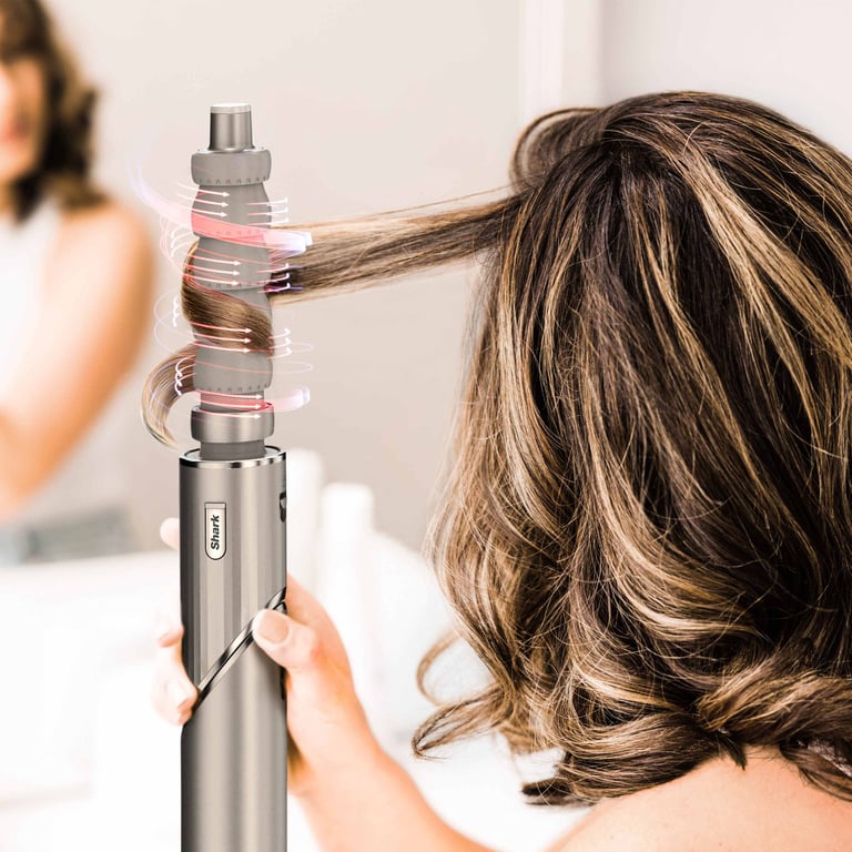Sèche-Cheveux & Styler Shark Flexstyle HD446SLEU – 5 Accessoires, 1400 W - vue 4