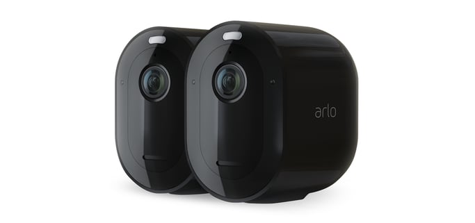 Pack de 2 caméra - Arlo Pro 3 Cosse Caméra de sécurité IP Intérieure et extérieure 2560 x 1440 pixels Plafond/mur