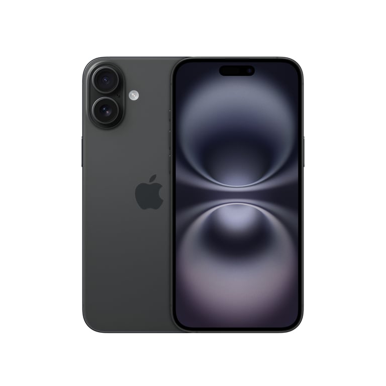 iPhone 16 Plus (5G) 128 Go, Noir, Débloqué - Neuf