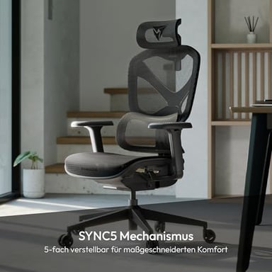 Silla ergonómica ThunderX3 YTC (Negro)