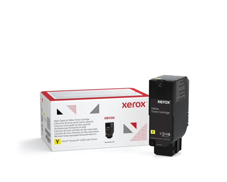 Xerox Haute capacité jaune original cartouche de toner Use and Return