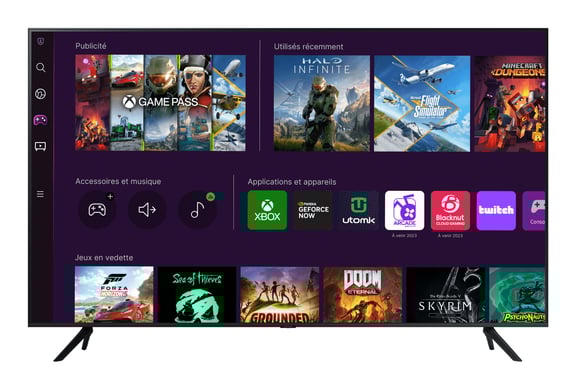 Samsung Series 7 TV Crystal UHD 50'' 50CU7025 2023, 4K, Smart TV
