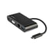 StarTech.com Adattatore multiporta USB-C - Dock mini USB-C con uscita video VGA 1080p - Power Delivery Passthrough 60W - USB 3.1 Gen 1 Type-A 5Gbps, Gigabit Ethernet - Docking station