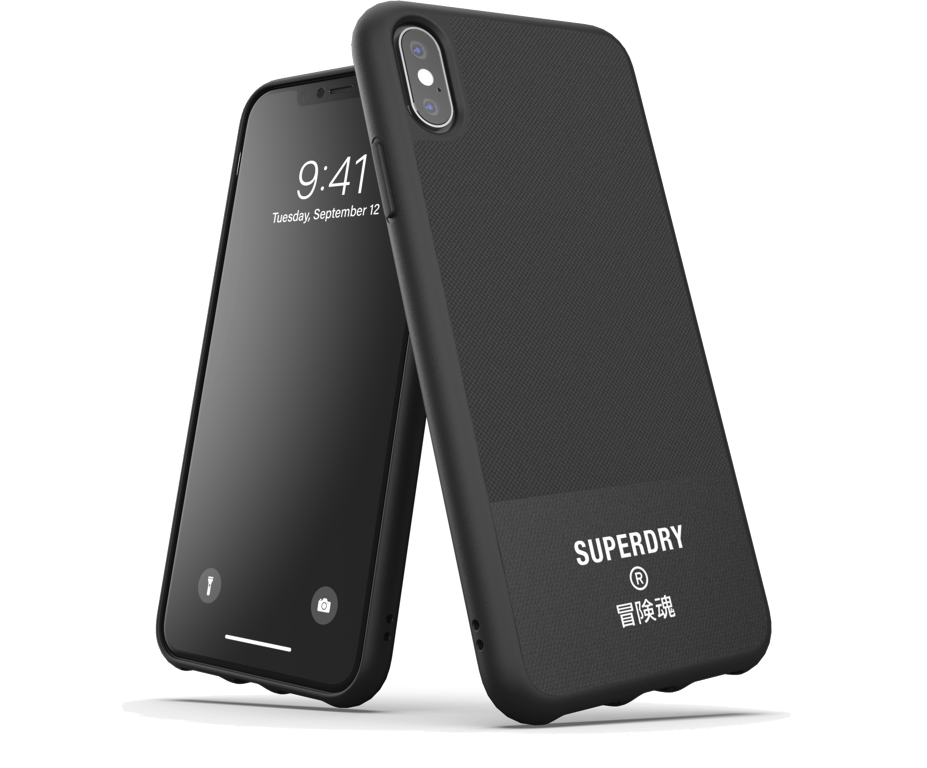 Coque Canvas pour iPhone XS Max - Noir