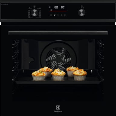 Four électrique encastrable Electrolux EOD6P56WH 72 L pyrolyse SteamBake noir