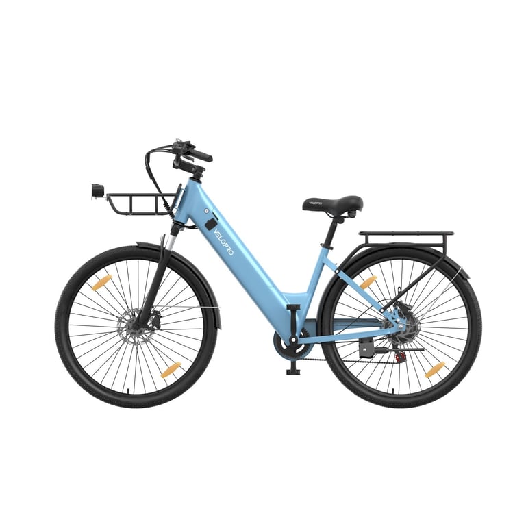 Velo electrique urbain Velopro C1pro 36V 18Ah ciel - vue 3